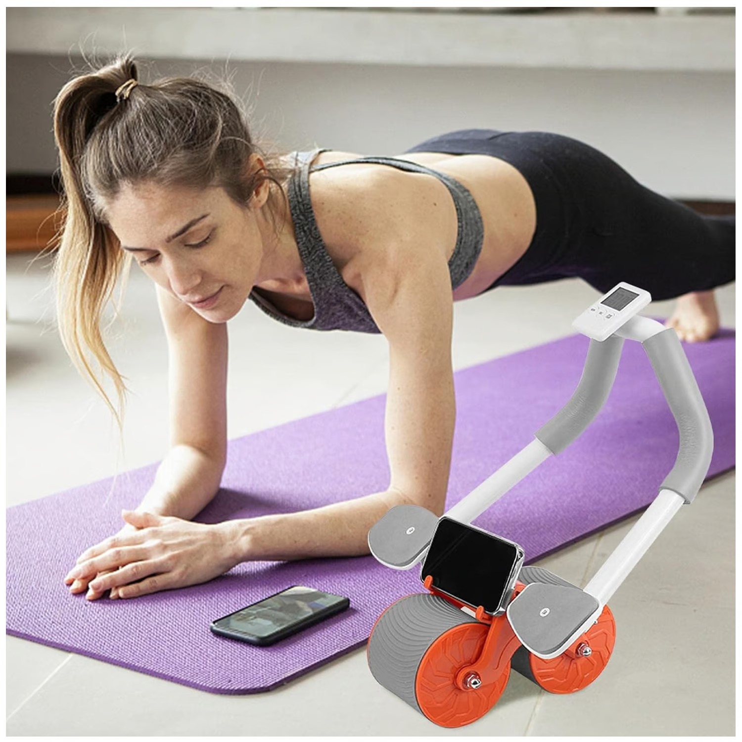 Rodillo Rueda Abdominal Metálica